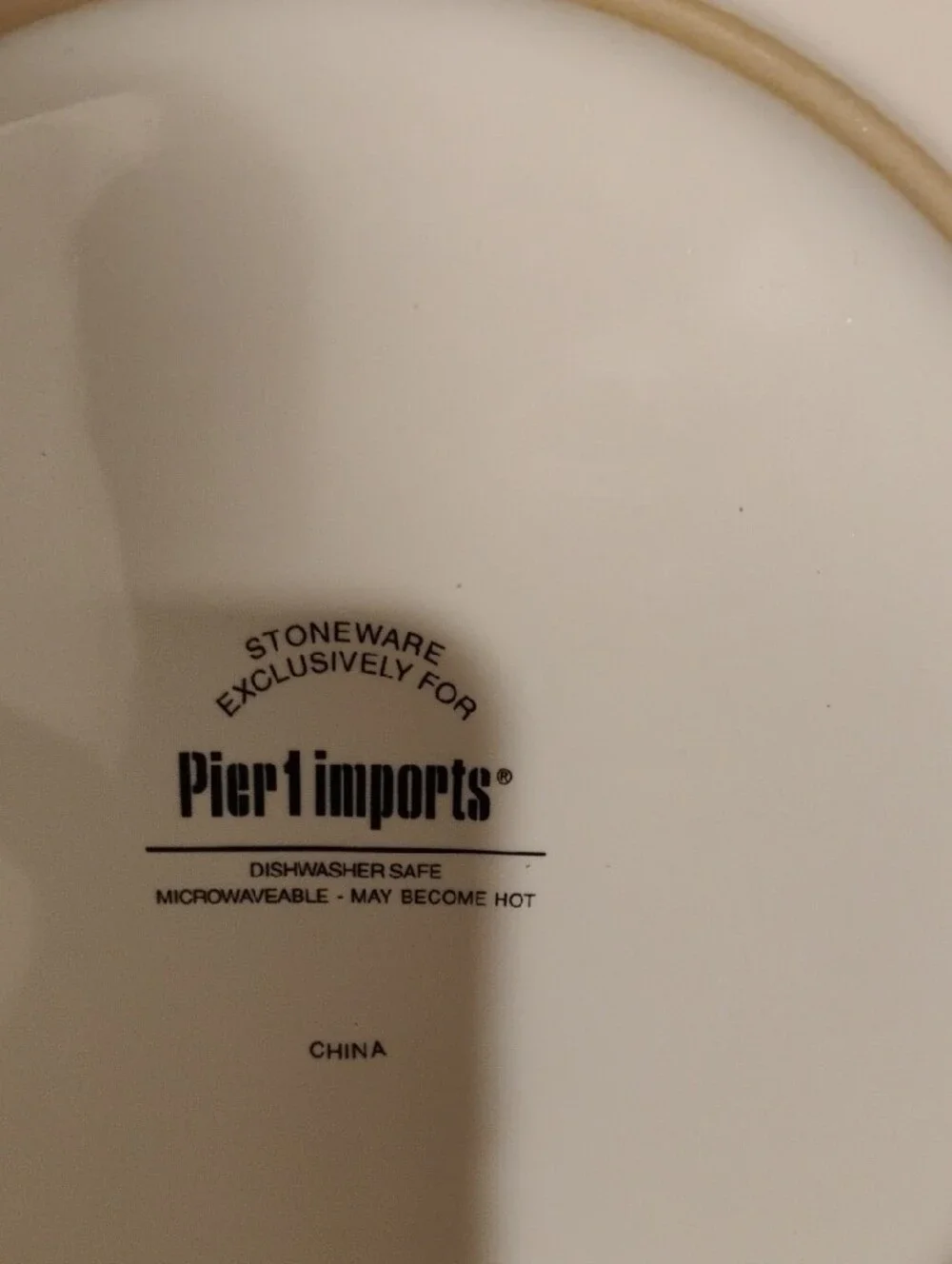 Pier 1 Vintage French  Fruit - Prune Luncgeon/Salad Plate